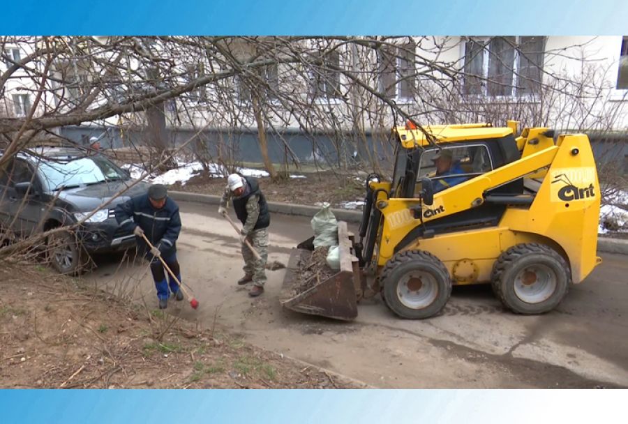 В Пересвете наводят чистоту