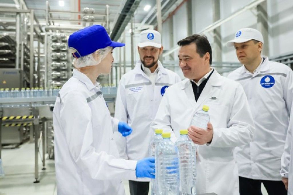Андрей Воробьев: крупнейший в Восточной Европе завод бутилированной воды появится в Подмосковье