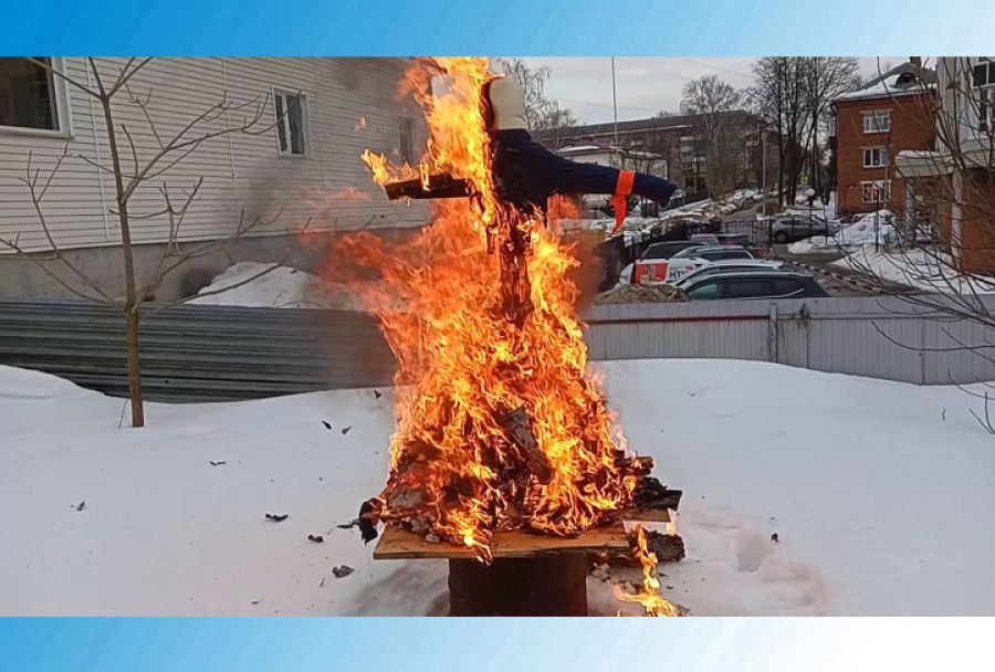 Зиму проводили, весну встретили