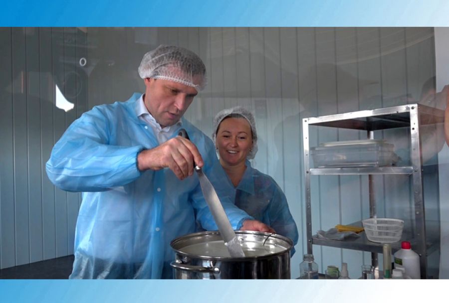 Сырное ассорти в деревне Взгляднево