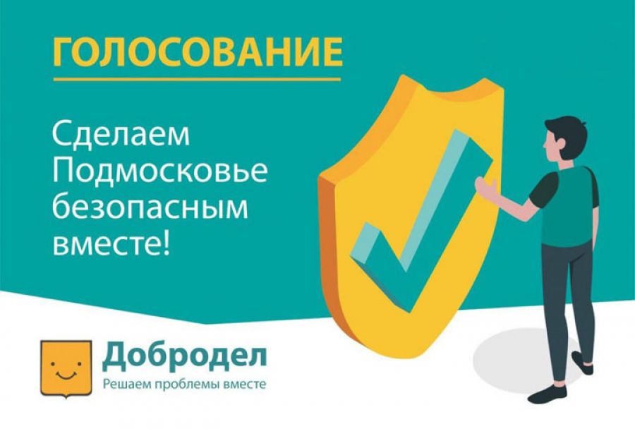 Определены победители голосования &quot;Сделаем Подмосковье безопасным вместе&quot;