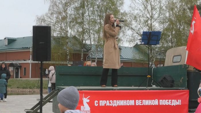 День Победы у Белого пруда