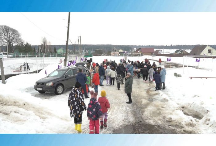 Весенний праздник в Васильевском