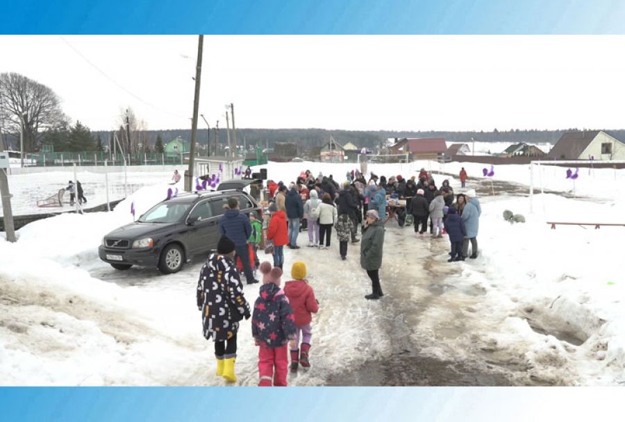 Весенний праздник в Васильевском
