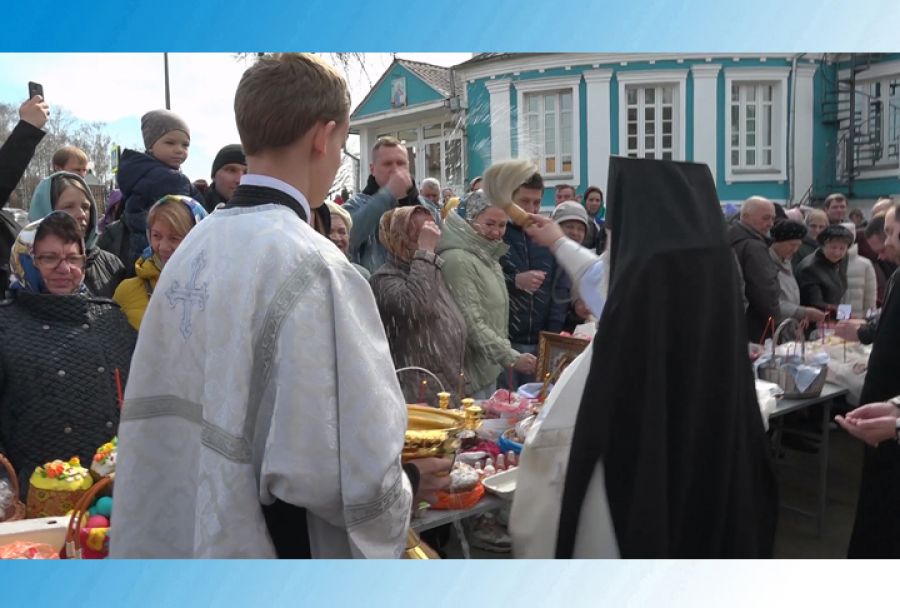 Для храма Воскресения Словущего Пасха &ndash; престольный праздник