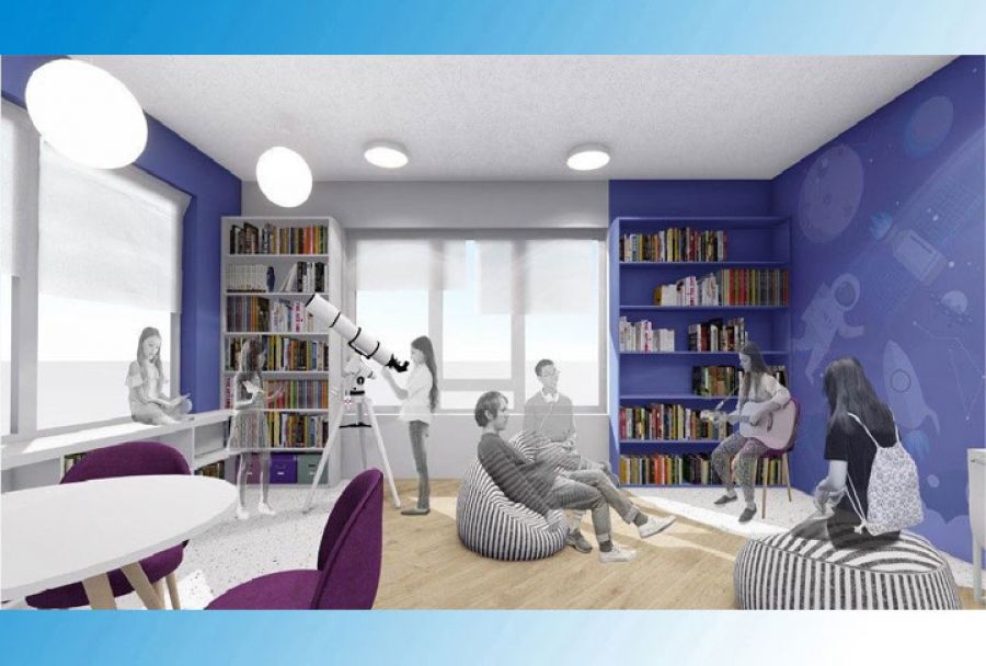 Библиотека Горловского стала модельной