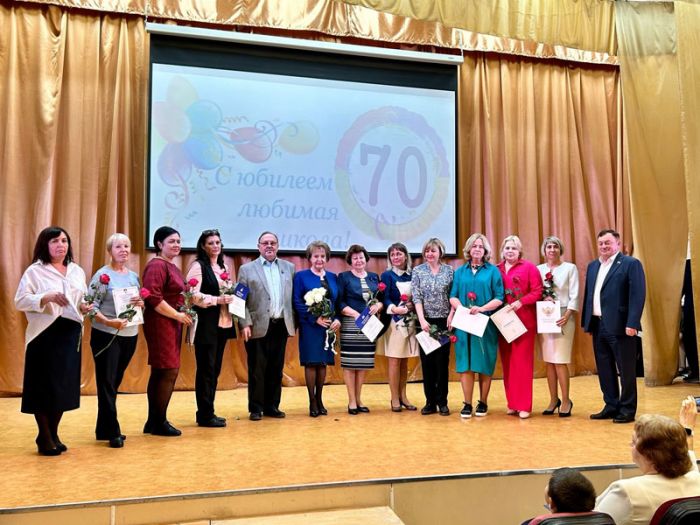 Алексей Вохменцев с Ольгой Дударевой &ndash; в 18-ой школе