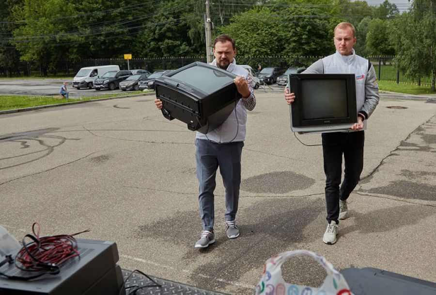 До конца года акция по приему утильной электроники пройдет в 34 муниципалитетах