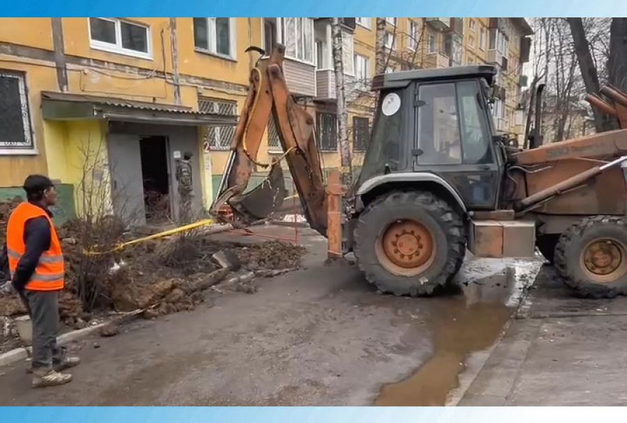 В Сергиевом Посаде РЭС &laquo;Мособлгаз&raquo; проводят работы на ул. Инженерная