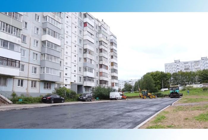 Благоустройство на Скоропусковском