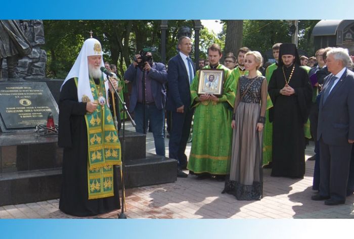 Торжественное открытие и освящение мемориального комплекса на Вифанской