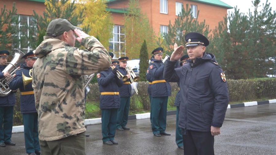 Церемония награждения сотрудников Росгвардии