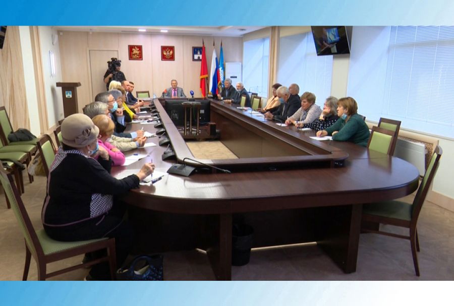 Отчётное собрание Совета ветеранов. 14 сентября 2021 г.
