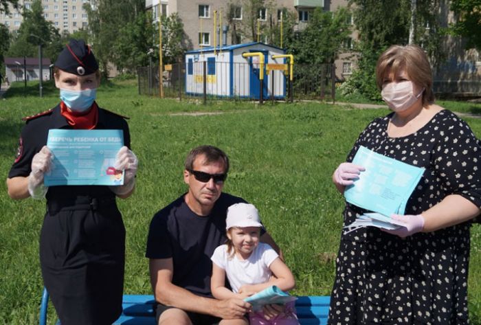 Сотрудники полиции провели акцию &laquo;Убереги ребенка от беды&raquo;