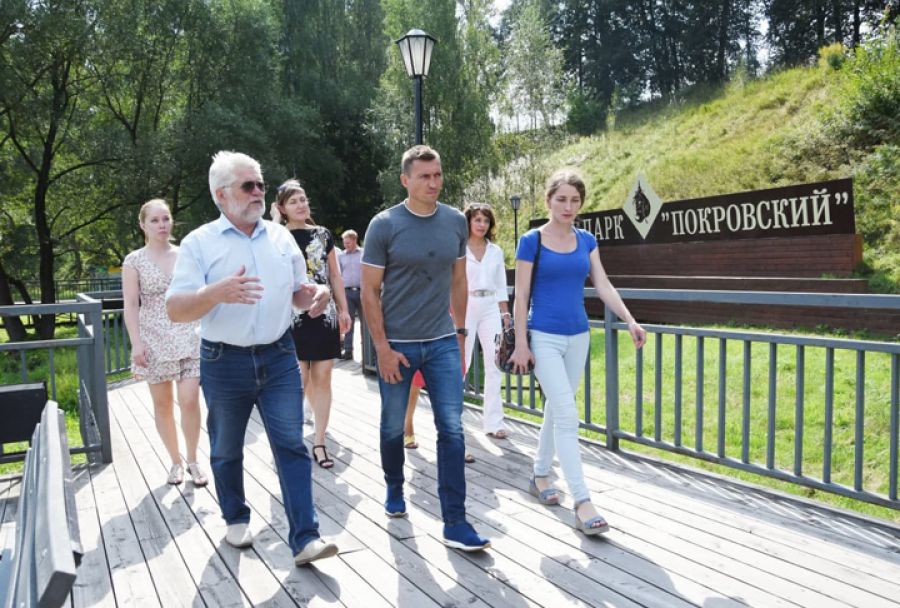 Перспективы развития историко-культурного ландшафтного парка «Покровский» обсудили с депутатом Мособлдумы Александром Легковым