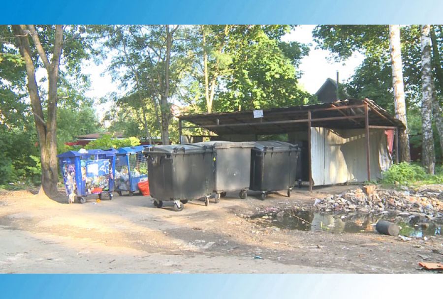 Вечер на мусорном рейде