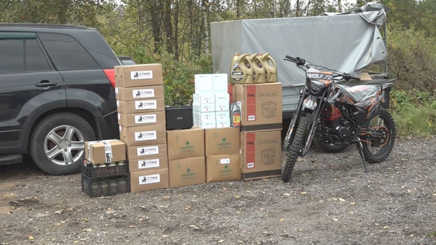 Очередная партия гуманитарной помощи отправлена на передовую