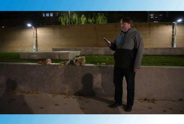 Русские писатели выступили на площади ДНР в Москве