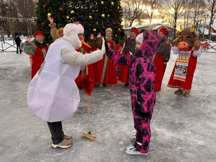 Открытие катка состоялось в парке &laquo;Покровский&raquo; Сергиево-Посадского округа