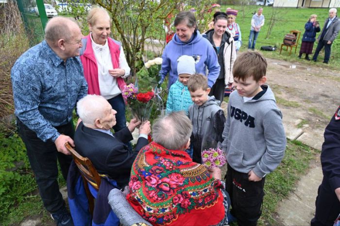 Участник Великой Отечественной войны Василий Ильич Куликов сегодня отмечает 100-летний юбилей