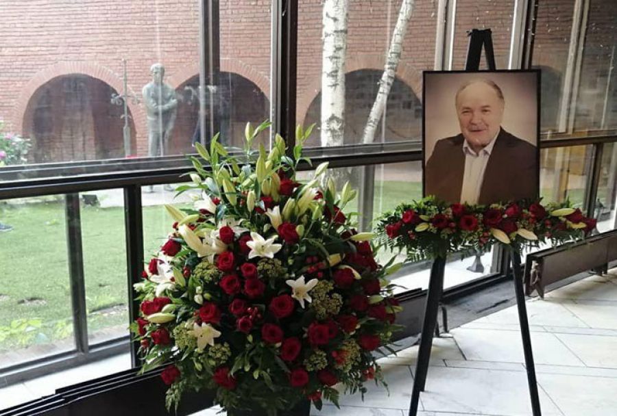 С Николаем Губенко попрощались в театре "Содружество актёров Таганки"