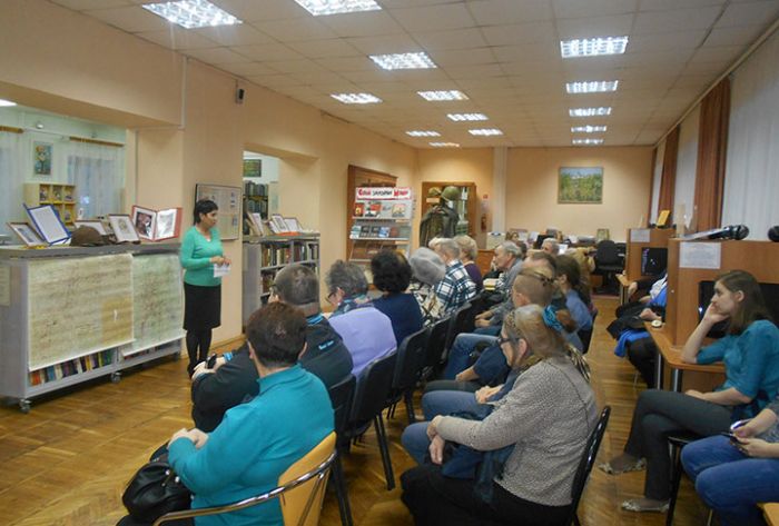 В библиотеке Горловского состоялся День памяти загорских ополченцев