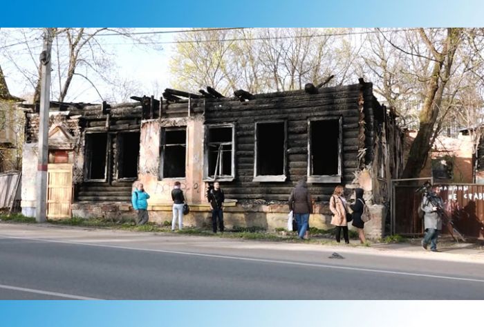 Решена судьба сгоревшего дома на Вифанской улице