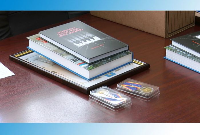 В актовом зале Вневедомственной охраны наградили бойцов Росгвардии