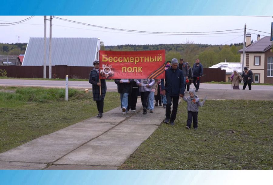 Торжественные митинги в Глинково и Тураково
