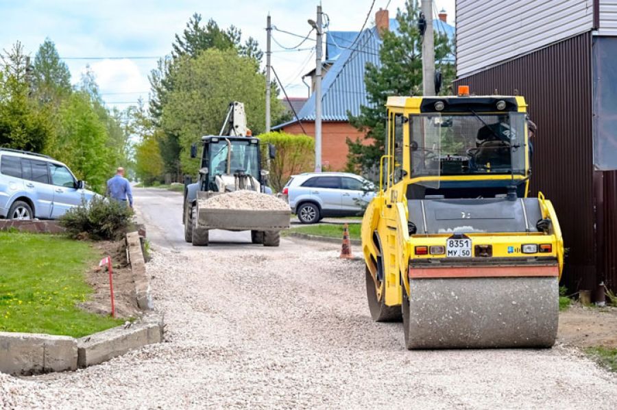 В Сергиево-Посадском округе приступили к ремонту дорог