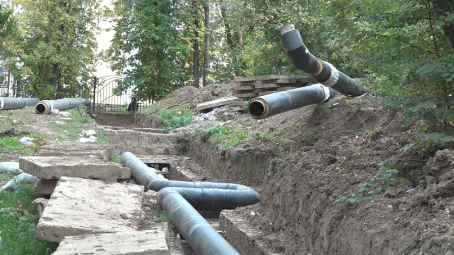 Теплотрассы округа приводят в порядок