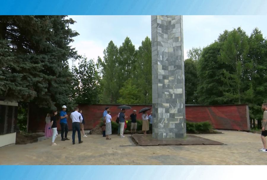 Парк Победы в Краснозаводске – работы завершат в сентябре