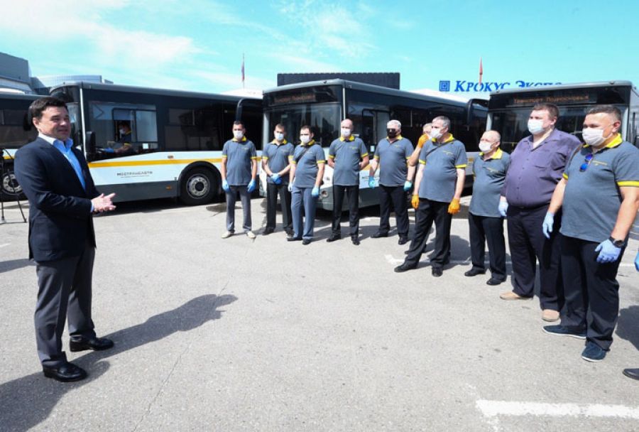 Новые автобусы будут возить пассажиров в Сергиево-Посадском округе