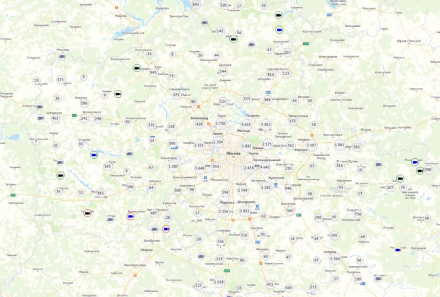 Более 2,6 тысяч видеокамер системы «Безопасный регион» появилось в Подмосковье в апреле