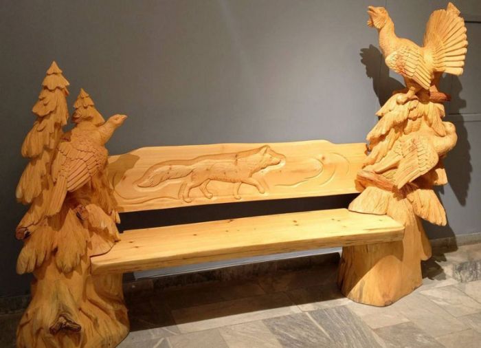 Работы мастера Богородской резьбы по дереву вошли в экспозицию выставки &laquo;Московский сокольничий&raquo;