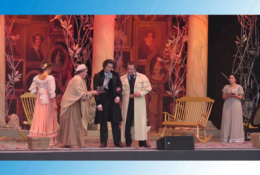 Евгений Онегин у стен Лавры