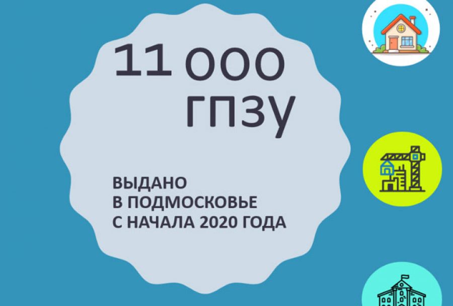 11 тысяч градостроительных планов выдано в Подмосковье за первое полугодие
