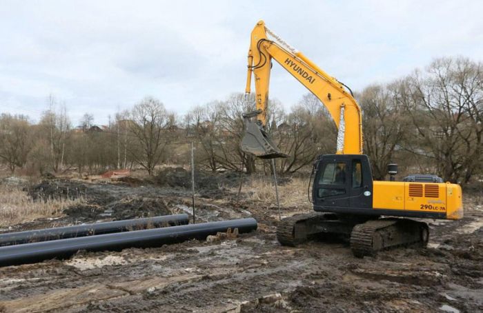 В Сергиево-Посадском округе завершились работы по реконструкции канализационного коллектора