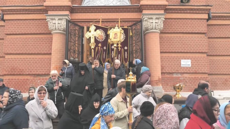 Покров Пресвятой Богородицы отметили в г.Хотьково