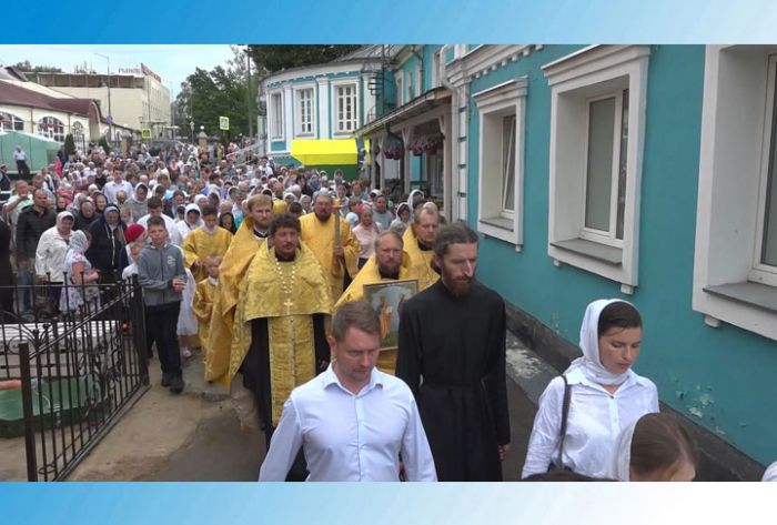 Открытие памятной доски настоятелю Воскресенского храма архимандриту Герману (Чеснокову)