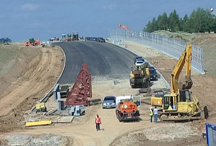 Строительство Западного объезда продолжается