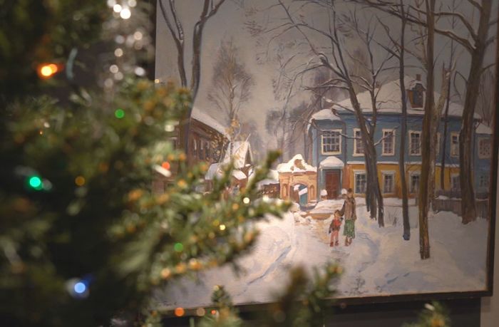 Открытие выставки работ Виктора Багрова в Государственном музее Владимира Высоцкого