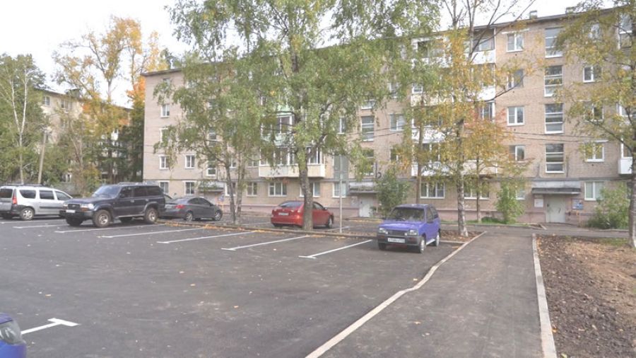 Комплексное благоустройство дворовых территорий продолжается в Сергиево-Посадском городском округе