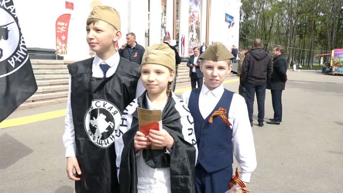 Утро Дня Победы &ndash; у Дворца культуры имени Гагарина