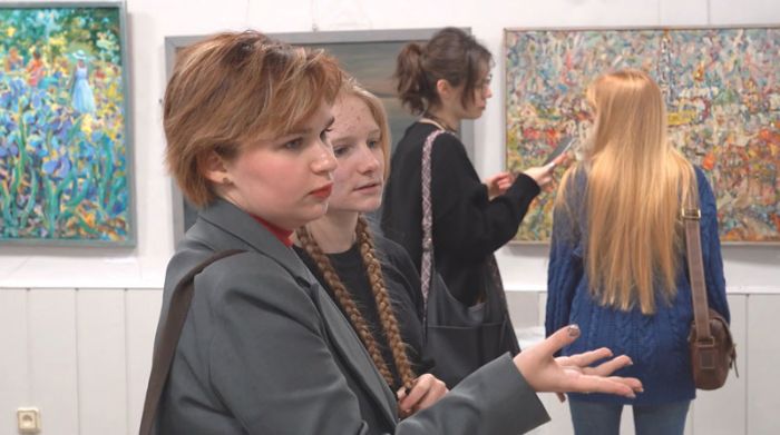 Открытие выставки к 35-летию Рыбинского отделения Союза художников России