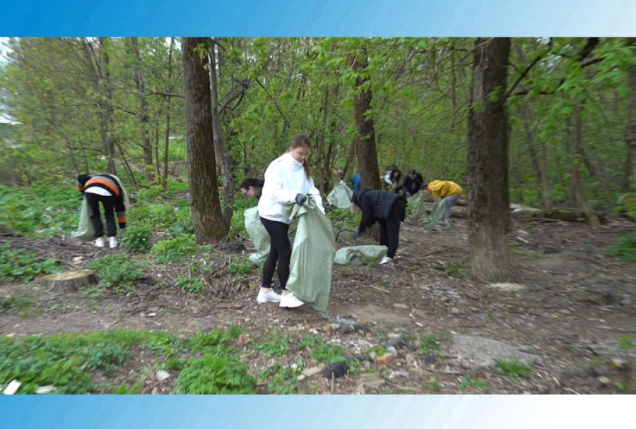 Субботник на Стахановской