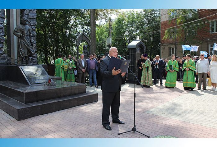 Торжественная церемония открытия мемориального комплекса. Фоторепортаж